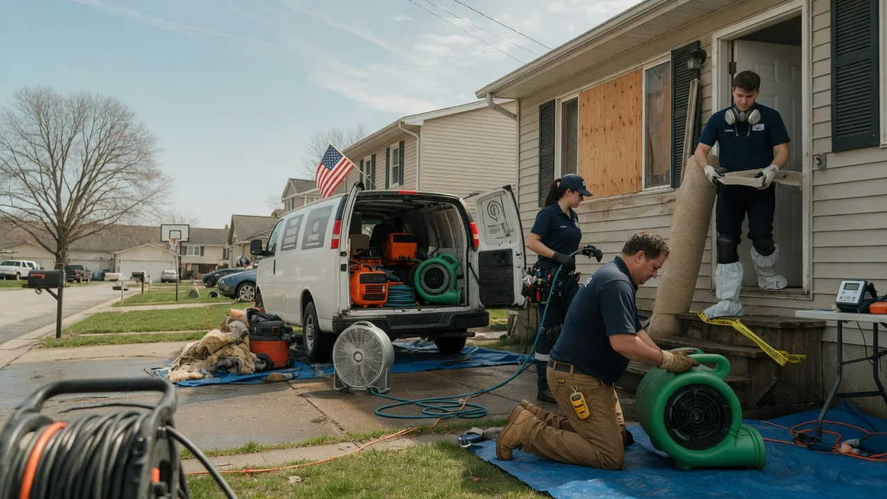 Water Damage Restoration in Herndon, PA near me